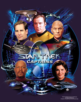  stella, star Trek 5 Captains