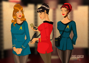  звезда Trek Girls