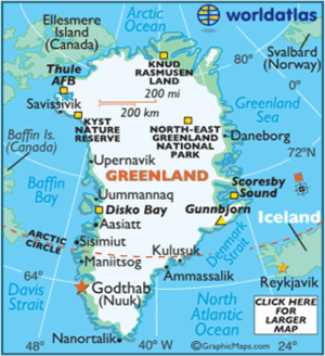  The Map Of Greenland