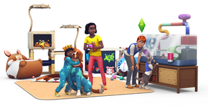  The Sims 4: My First Pet Stuff Renders
