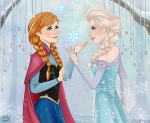 anna and elsa by hettemaudit d70ypvw