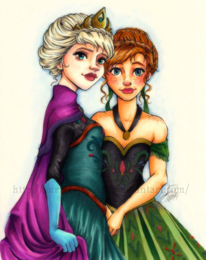 anna and elsa by kerrie jenkins d6uoib8