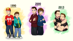ant  n  dec   as the years go by by chachi411 d678um6