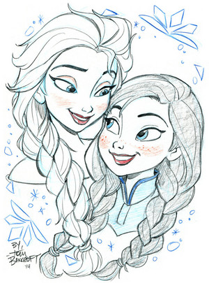elsa and anna by tombancroft d7ftf0n