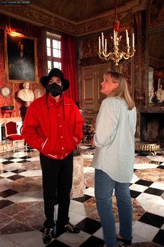 Michael And Second Wife, Debbie Rowe 