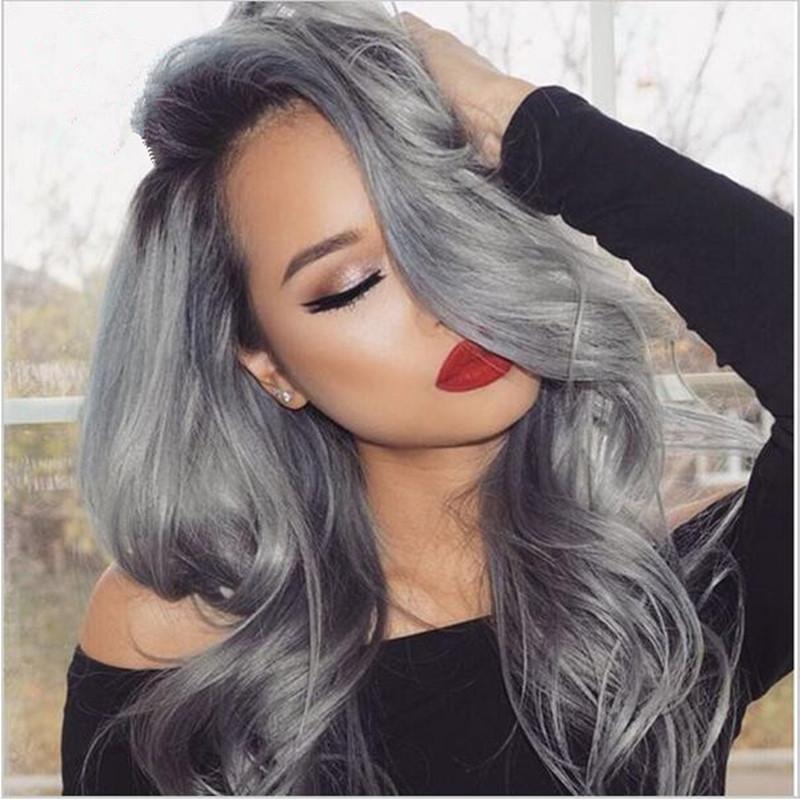 new arrival 1b grey ombre hair wig body wave