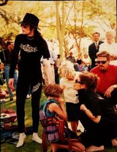  Michael And Lisa Marie In South Africa