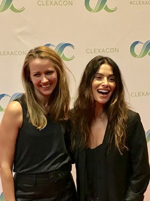Amy Acker and Sarah Shahi at ClexaCon 2018