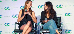  Amy with Sarah at ClexaCon 2018