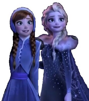  Anna & Elsa is Happy