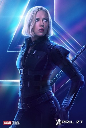  Avengers: Infinity War - Black Widow Poster