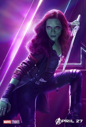  Avengers: Infinity War - Gamora Poster