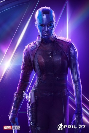  Avengers: Infinity War - Nebula Poster