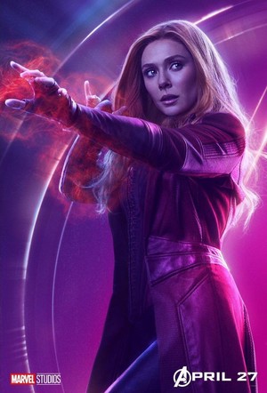  Avengers: Infinity War - Scarlet Witch Poster