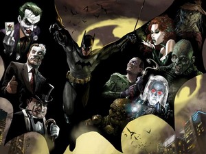  Batman with Villains