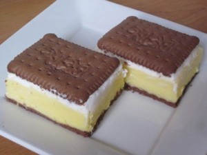 Biscuit Cake Slices