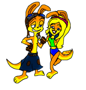  Daxter x Tess baby Oh Daxter anda re Amazing