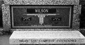  Gravesite Of Jackie Wilson