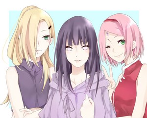  Hinata,Sakura and Ino ❤