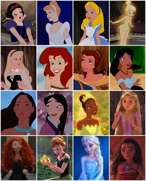 10 Princesses with the Logo - Disney Princess Photo (41397550) - Fanpop