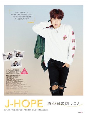  J-Hope and Jimin at 더 많이 Magazine 2018