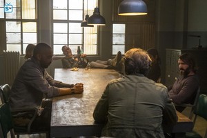 Jeffrey Dean Morgan as Negan in 8x15 'Worth'