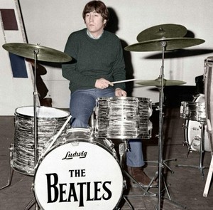  John and his drums?