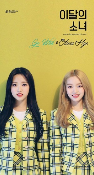  LOOΠΔ Official Website Update OLIVIA HYE and GO WON