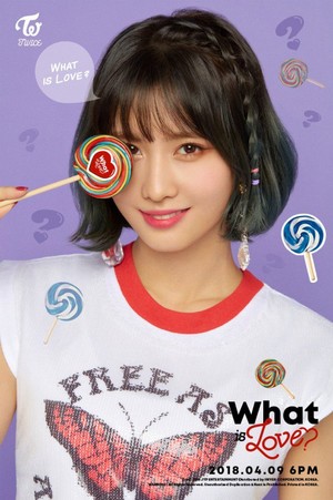  Momo teaser image for "What is Love?"