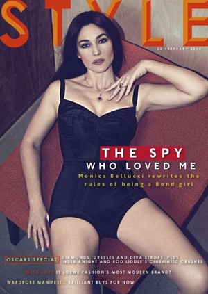  Monica Bellucci for Sunday Times Style [February 2015]