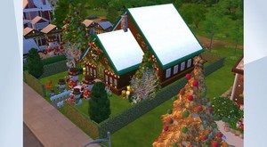  My Sims 4 Builds ~ giáng sinh Cottage
