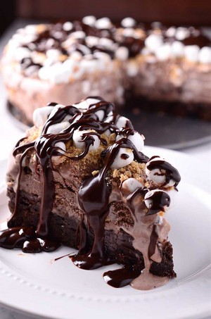  Oreo Brownie and smores Ice Cream Cake 800x1208