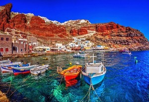 Santorini, greece