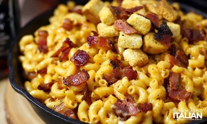 Smoky speck Mac And Cheese