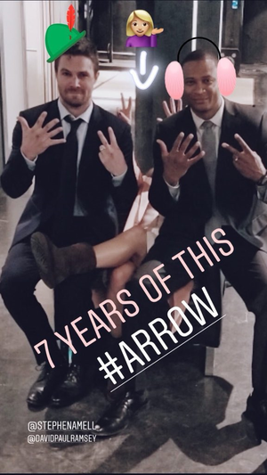  Stephen, Emily and David: “7 years of this ARROW”