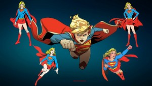  Supergirl پیپر وال - Times 5 پیپر وال