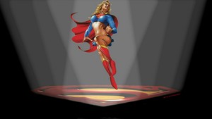 Supergirl Wallpaper In The Spotlight