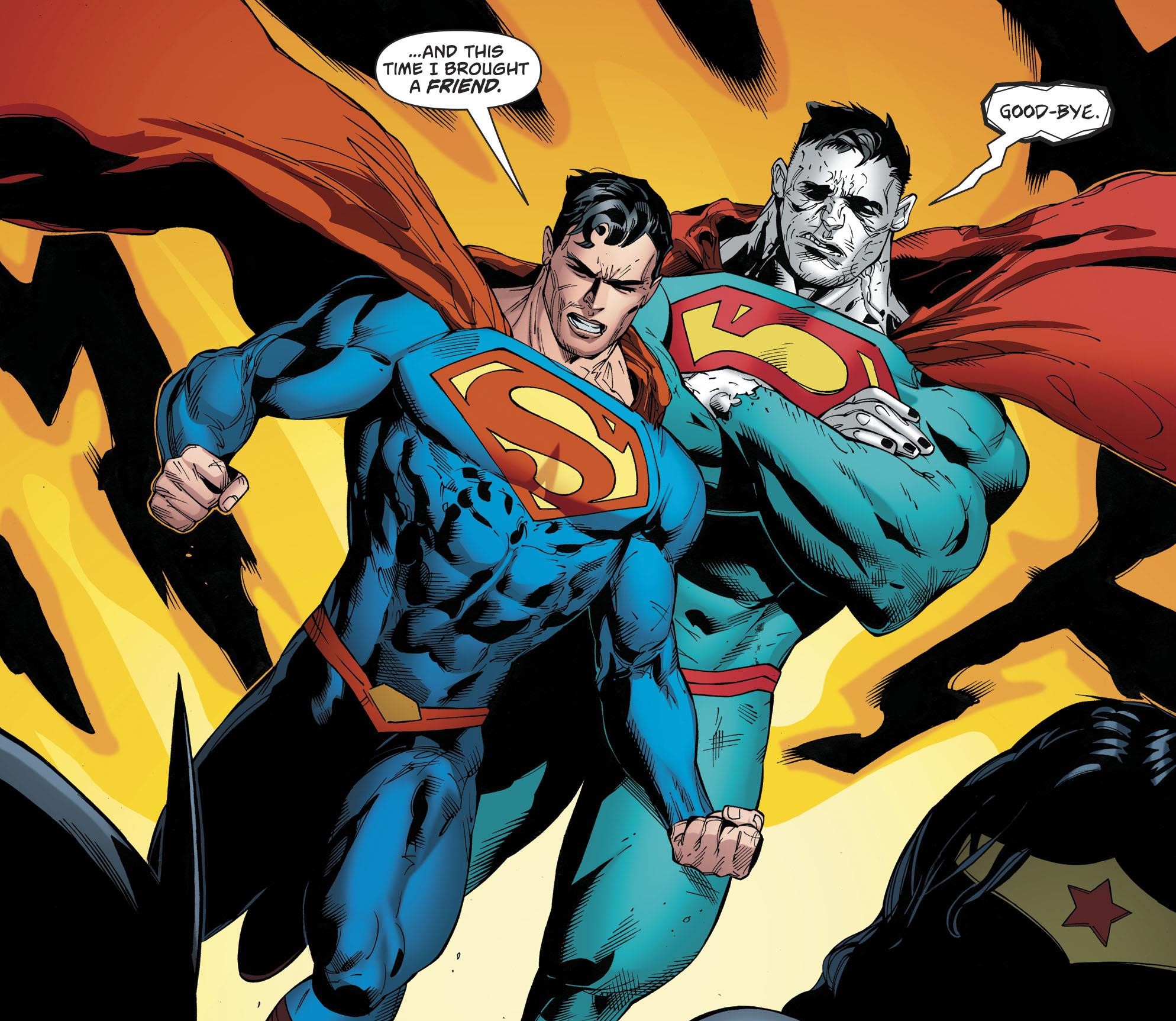 Superman and Bizarro