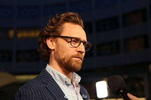  Tom Hiddleston at the London tagahanga event for Avengers: Infinity War