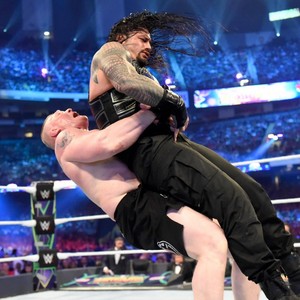  Wrestlemania 34 ~ Roman Reigns vs Brock Lesnar