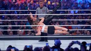  Wrestlemania 34 ~ Stephanie/Triple H vs Ronda/Kurt