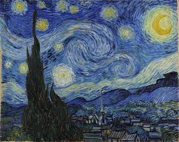  Vincent mobil van, van Gogh Starry Night