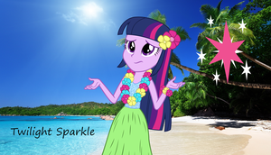 twilight sparkle in the beach wallpaper by shahrinshuzaily1950 d7hg3xc
