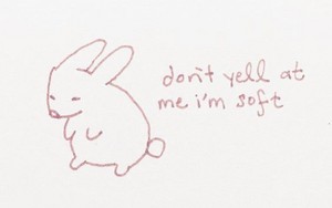  you're really a bunny 哈哈