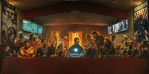  Avengers The Last Shawarma tagahanga art