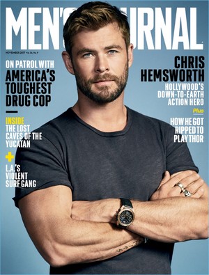  Chris Hemsworth - Men's Journal Cover - 2017