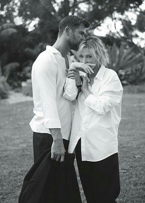  Chris Hemsworth and Cate Blanchett Vogue Australia photoshoot