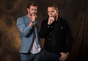  Chris Hemsworth and Chris Pratt - USA Today Photoshoot - 2018