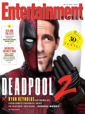  Deadpool 2 Entertainment Weekly Cover