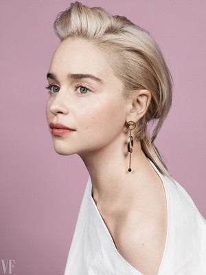  Emilia Clarke at Vanity Fair Photoshoot